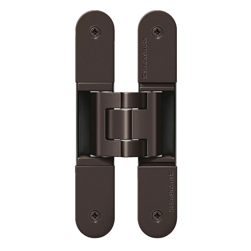 Dark Bronze concealed 3D hinge