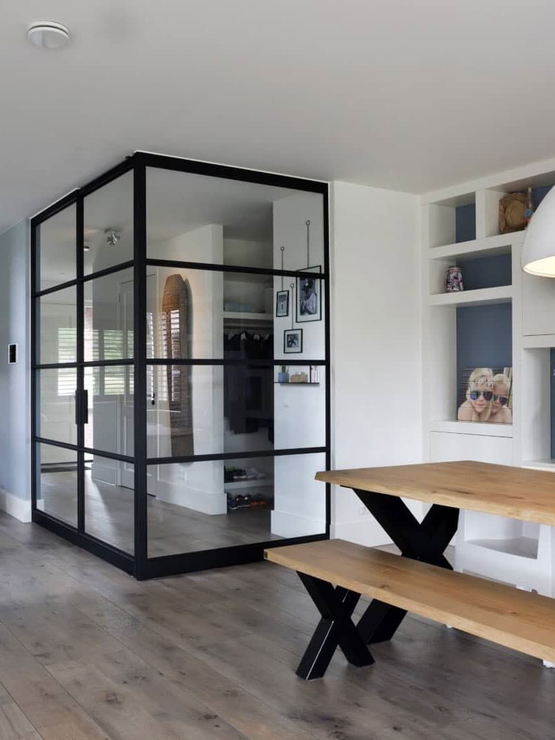 steel glazed fixed screen fire-rated and non fire-rated by Envo