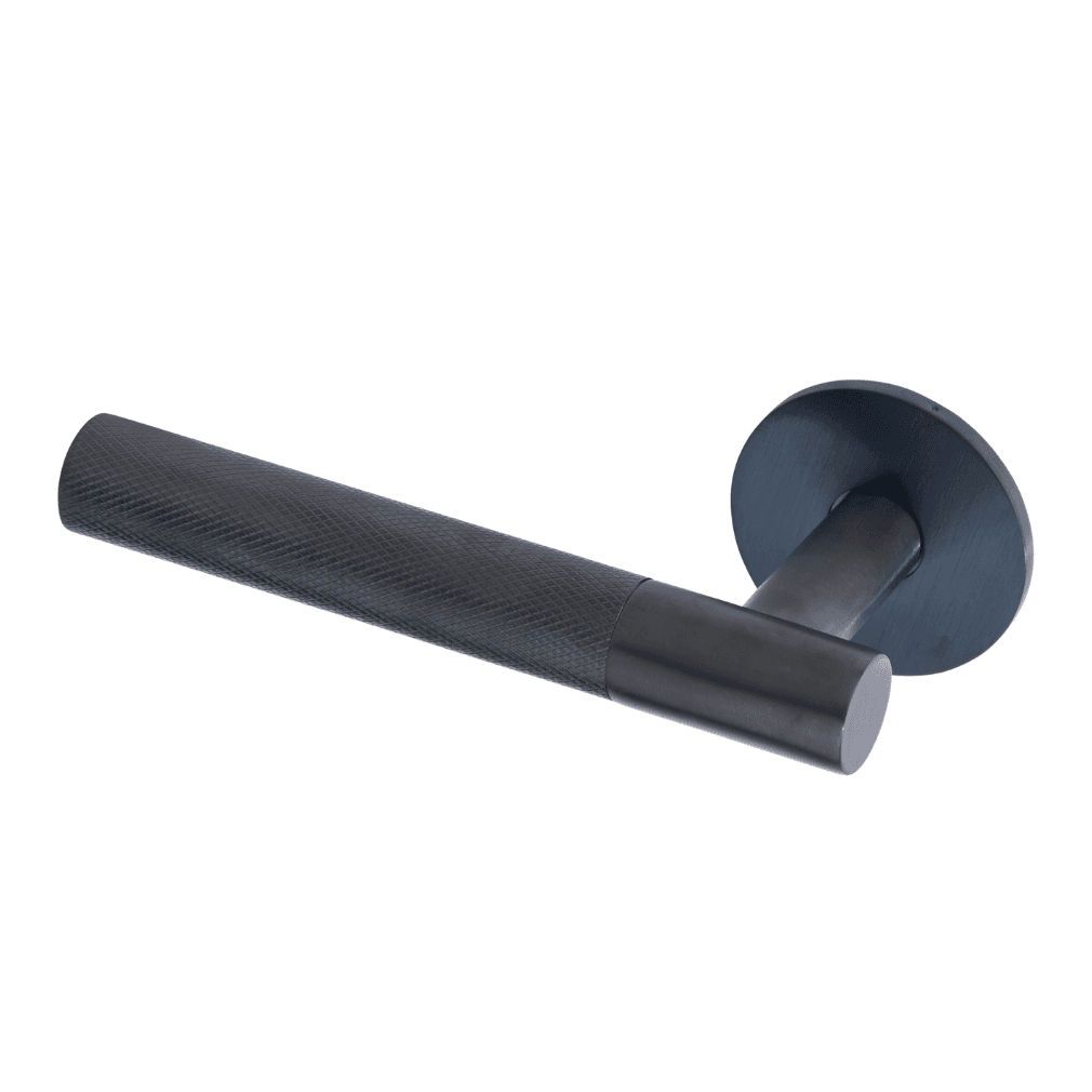 Carlyle lever handle ELH1003 in a Satin PVD Black finish
